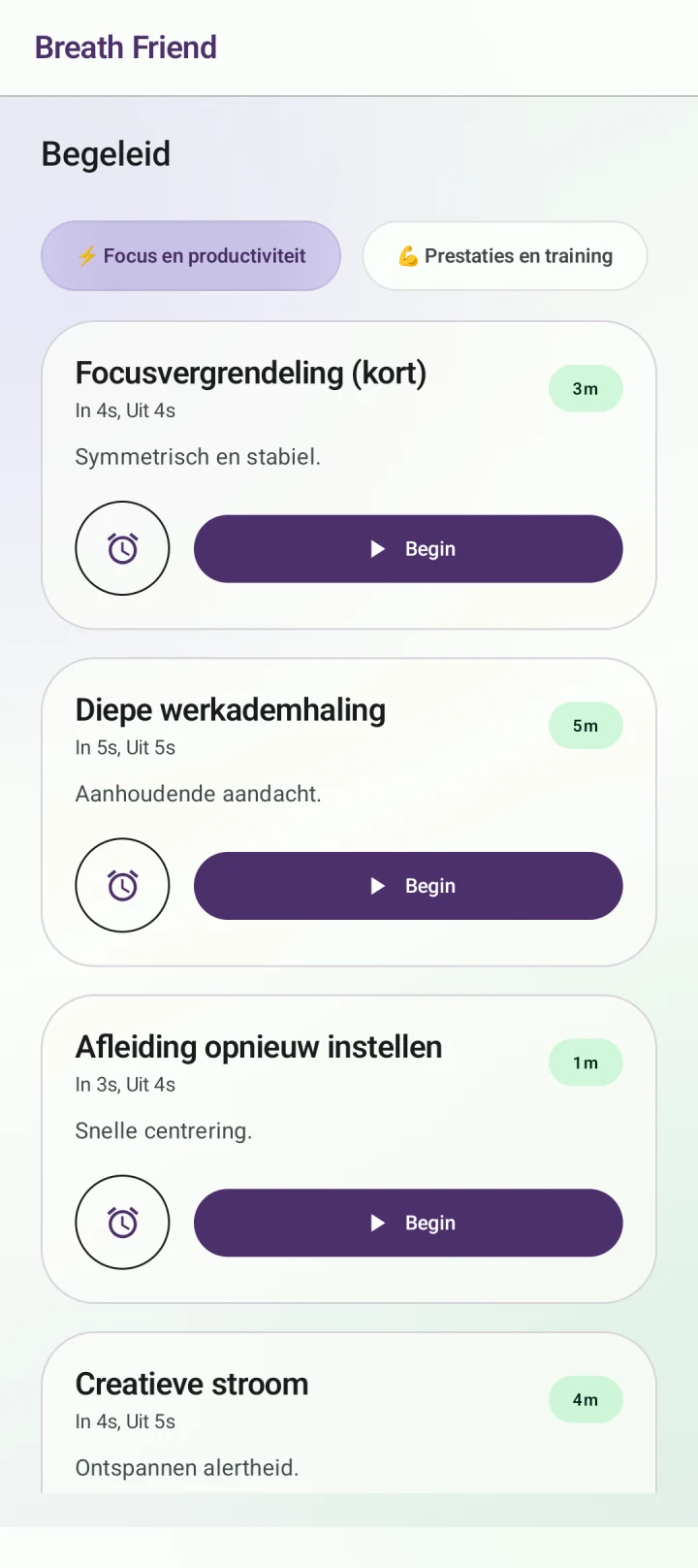 Een pauze voor concentratie · Focusvergrendeling (kort)